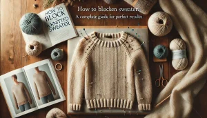 How do I Block a Knitted Sweater A Complete Guide for Perfect Results