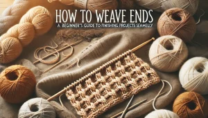 How to Weave Ends in Knitting Guide to Finishing Projects