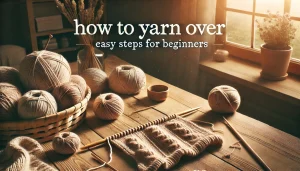 How to Yarn Over in Knitting Easy Steps for Beginners